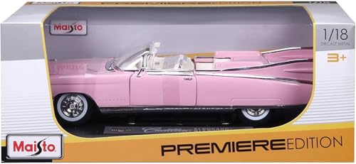 Cadillac Eldorado Biarritz Convertible 1959, Rosa - Maisto - Imagen 7
