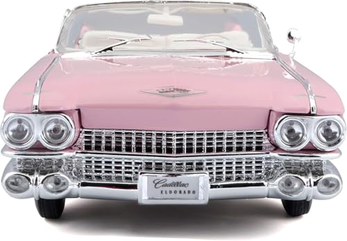 Cadillac Eldorado Biarritz Convertible 1959, Rosa - Maisto - Imagen 8