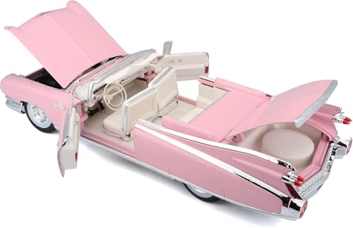 Cadillac Eldorado Biarritz Convertible 1959, Rosa - Maisto - Imagen 5