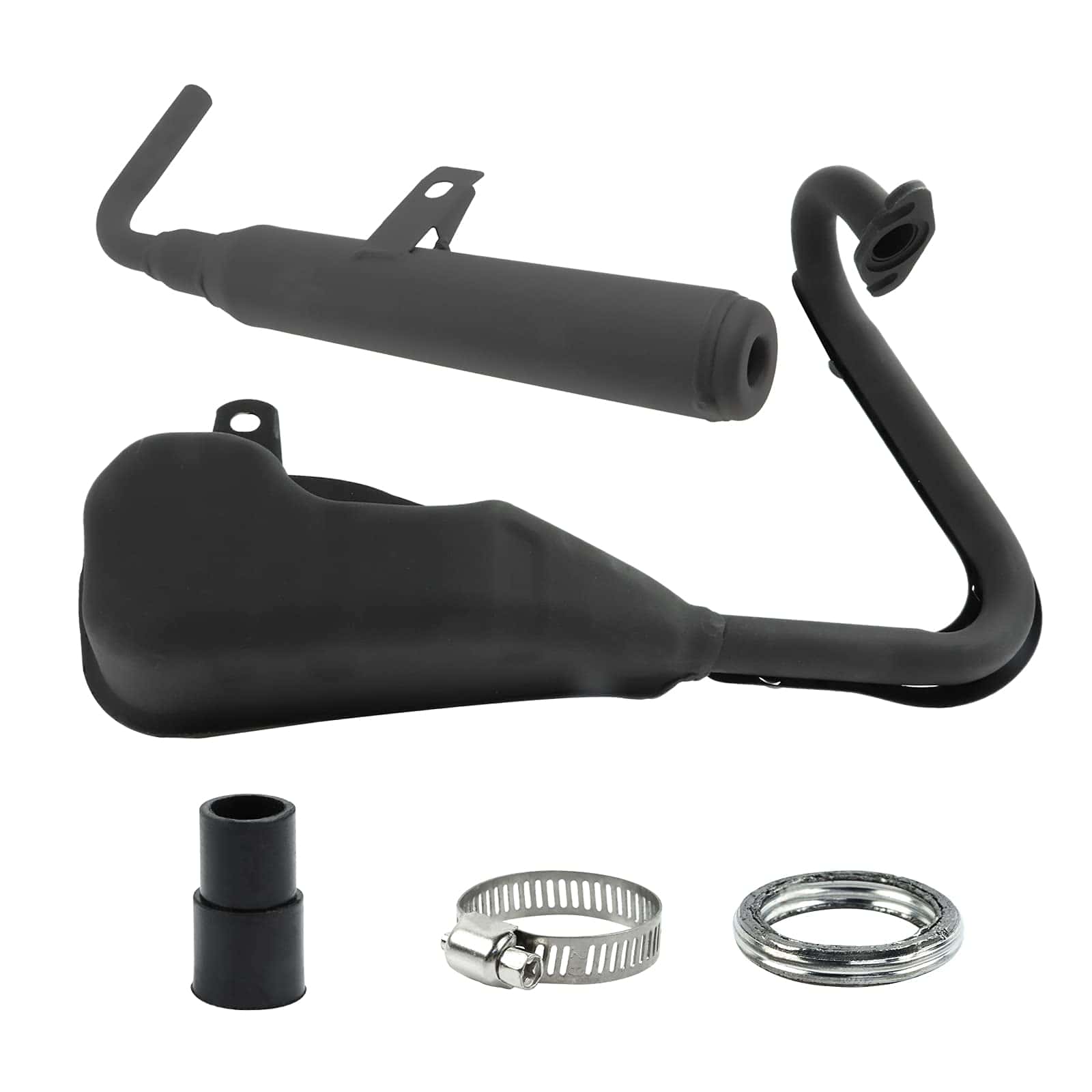 FLYPIG Silenciador de Escape para Motocicleta Yamaha PW50 - Imagen 6