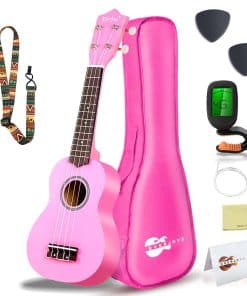 Paquete de iniciación para principiantes de ukelele soprano