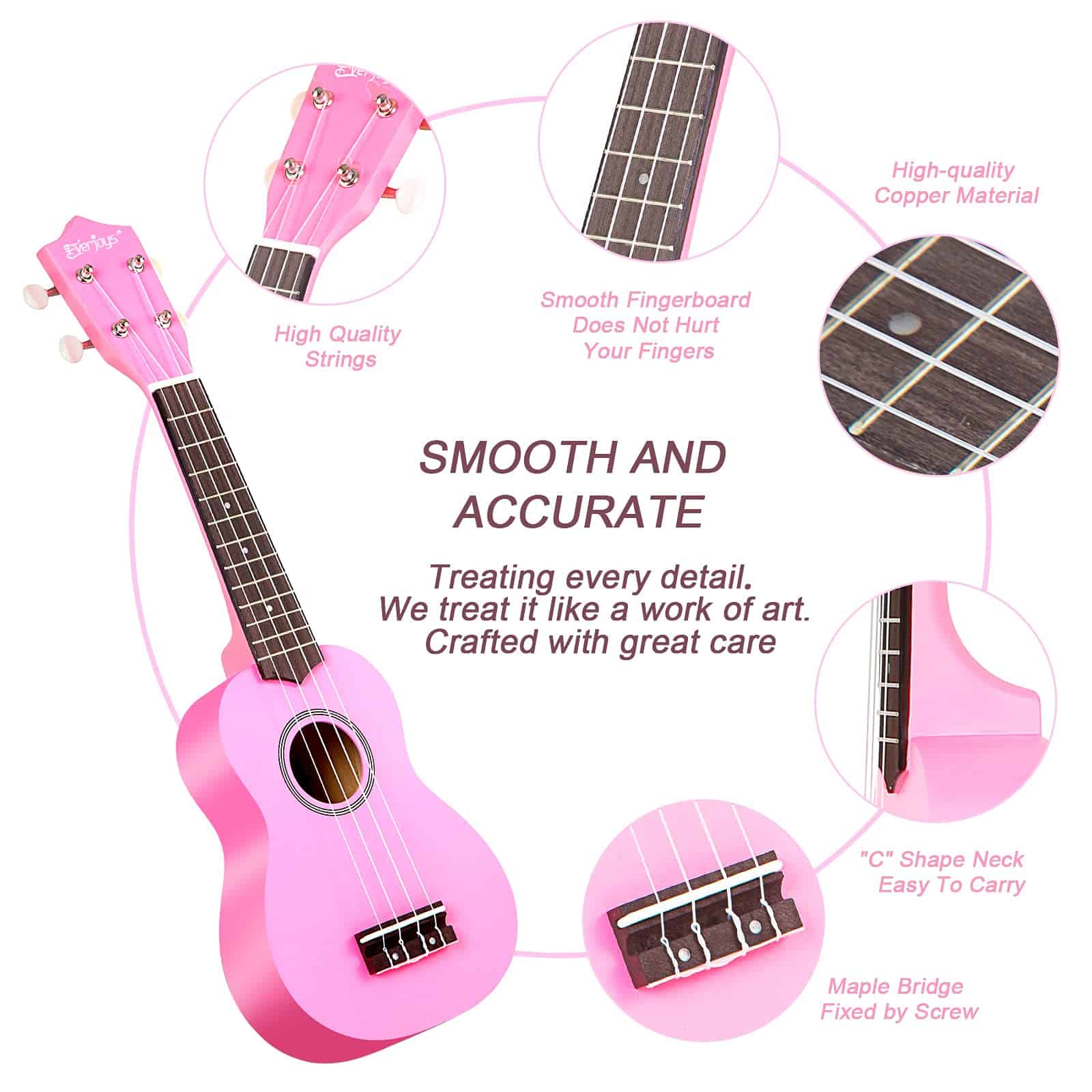 Paquete de iniciación para principiantes de ukelele soprano - Imagen 3