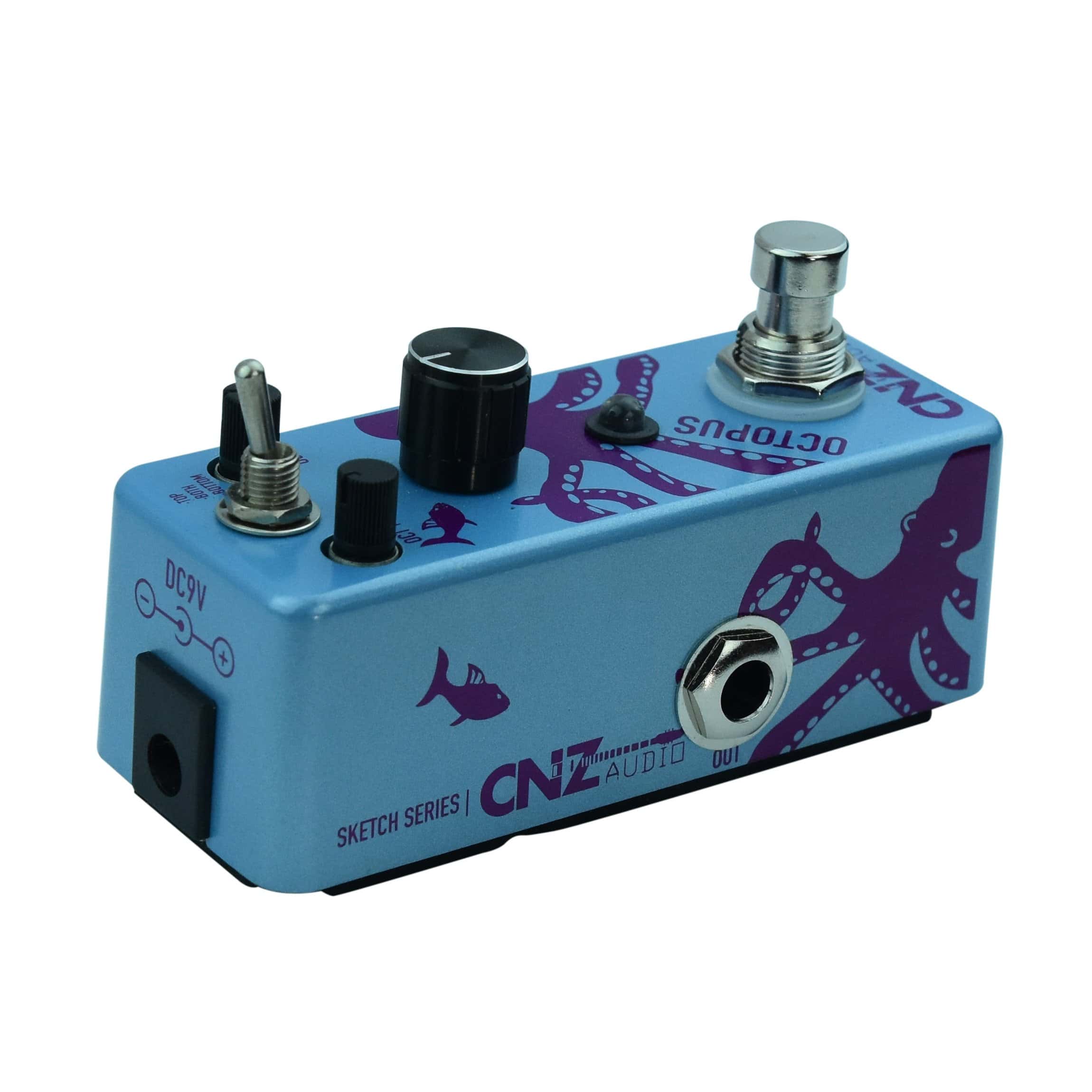 Pedal de Efectos para Guitarra CNZ Audio Octopus - Octava, - Imagen 4