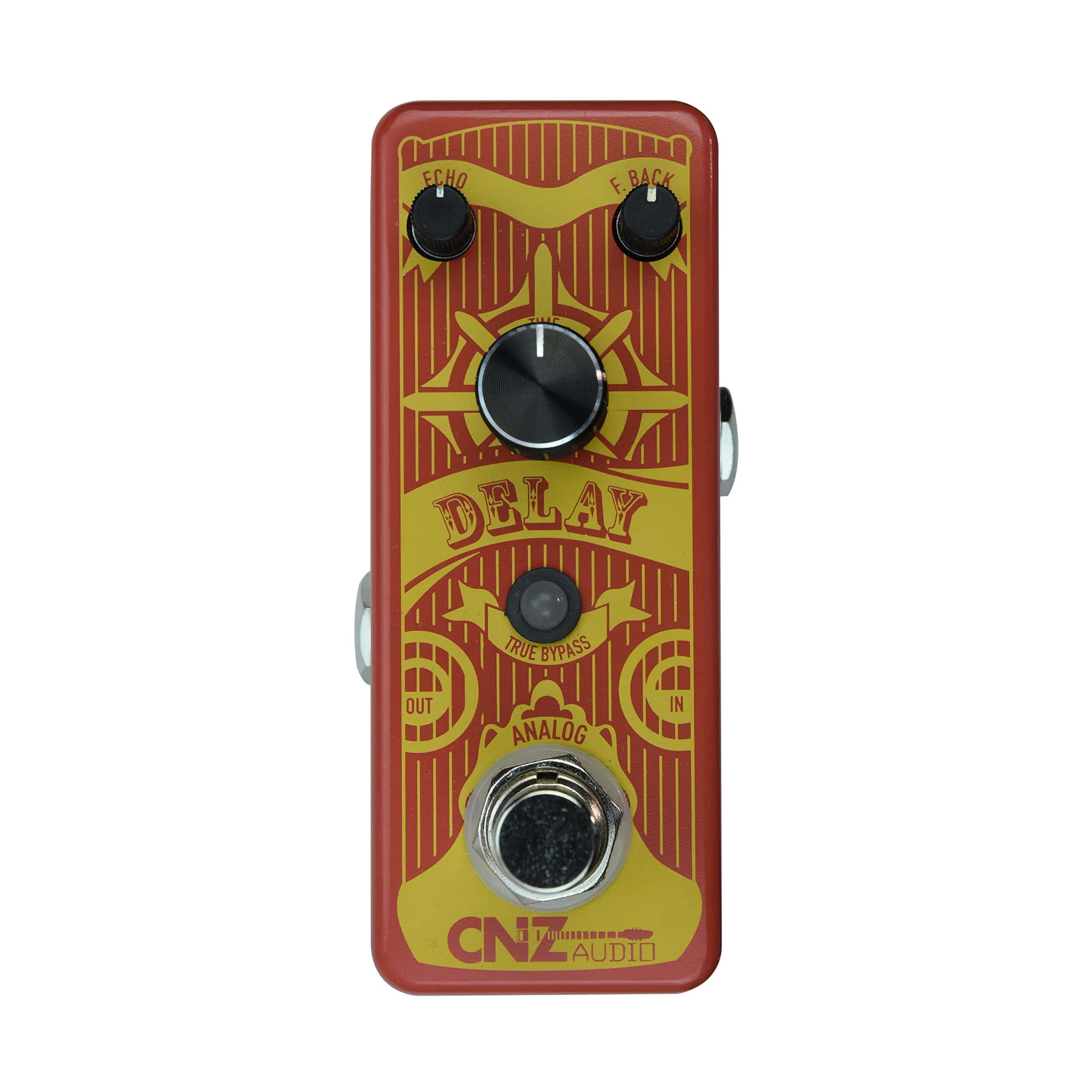 Pedal de Efecto de Retardo Analógico para Guitarra CNZ