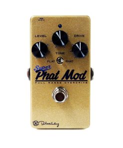 Pedal de overdrive de gama completa Keeley Super Phat Mod,