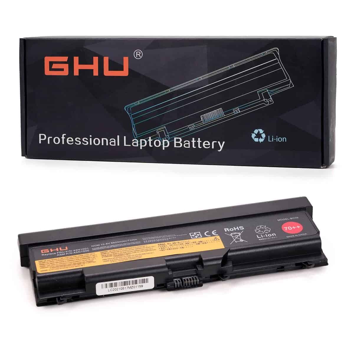 Batería de vida extendida GHU de 73Wh compatible con