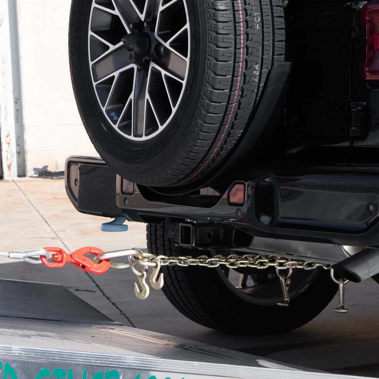 VULCAN Tow Chain Bridle - Ganchos en J de 15 pulgadas y - Imagen 5