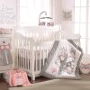Set de Cama de Cuna Levtex Baby - Búho Nocturno Rosa - Set