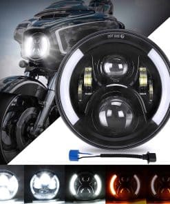 Faros LED de 7 pulgadas para motocicleta SUPAREE compatible