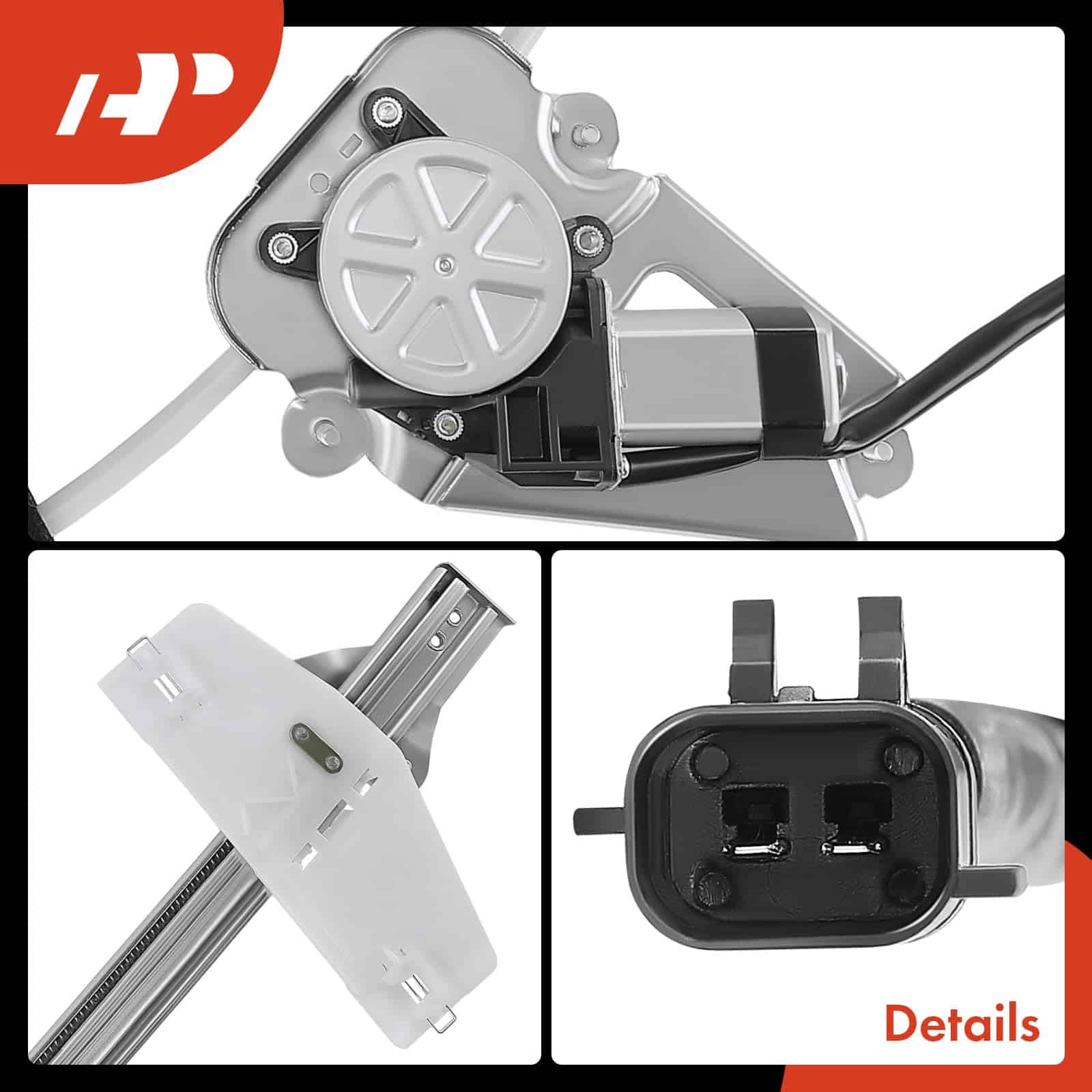 Ensamblaje de Regulador de Ventana y Motor -o Derecho - Imagen 9