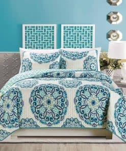 Set de Edredón de 3 piezas tamaño Queen de Grand Linen con