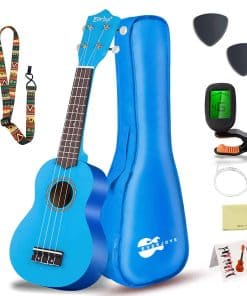 Paquete de Principiante de Ukulele Soprano Everjoys - 21