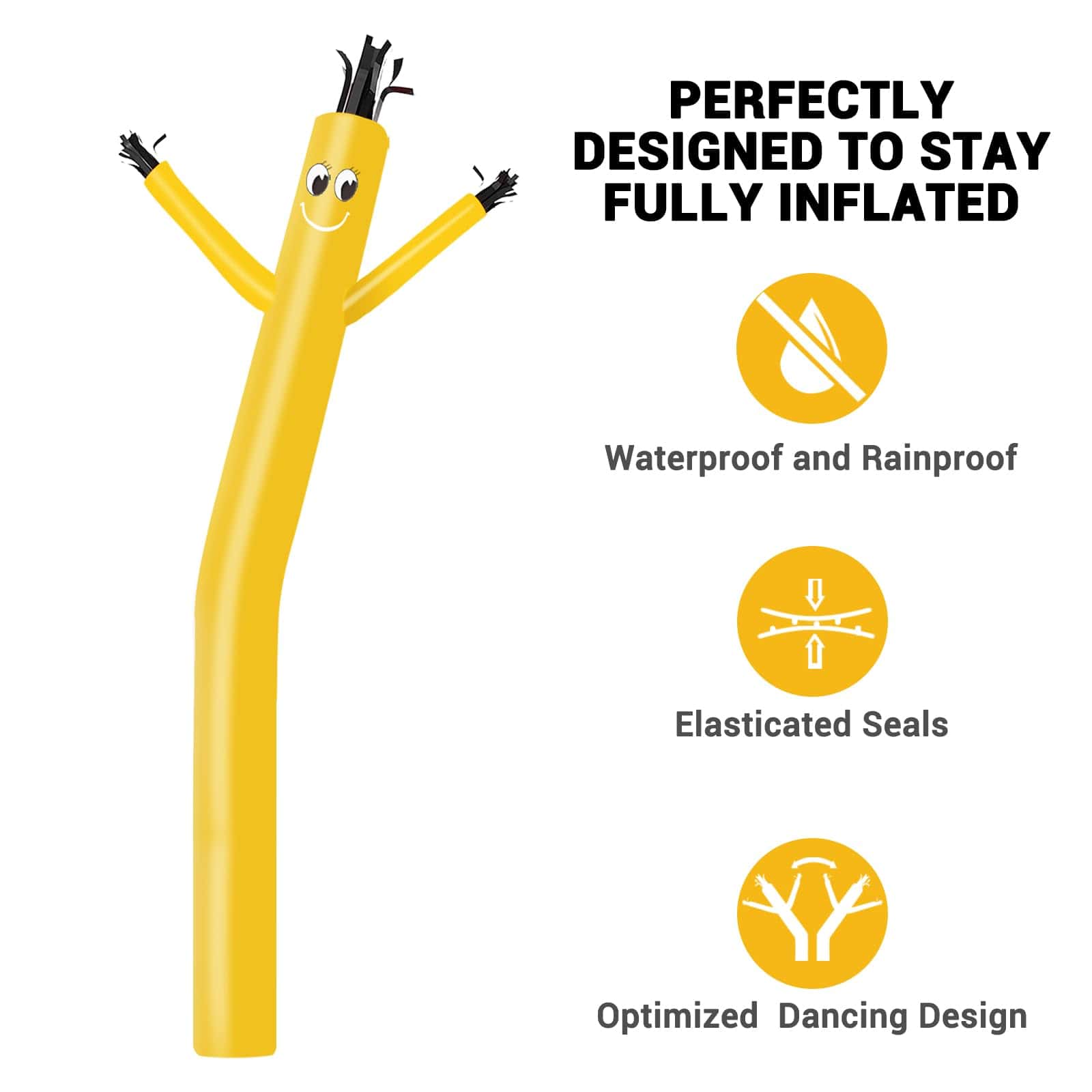 MOUNTO 20ft 18inch Marioneta de Volante Bailarina Hombre - Imagen 5