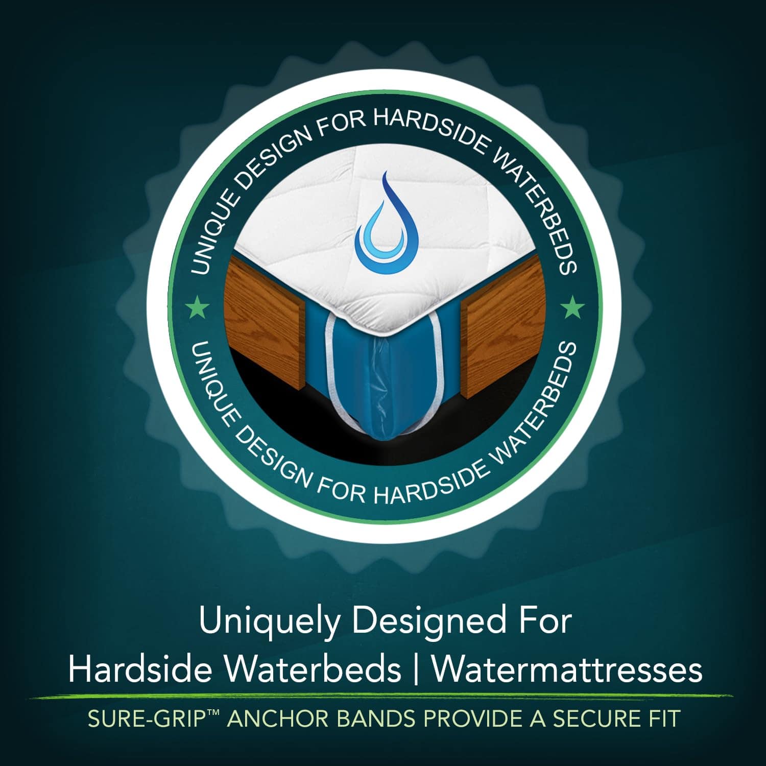 INNOMAX The Linen Resource Colchón Confort Acolchado para - Imagen 6