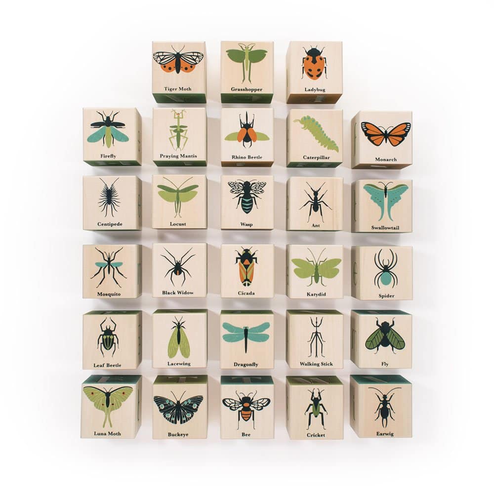 Bloques de Insectos Uncle Goose - Hecho en los EE. UU.