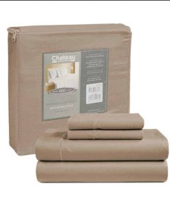 Sábanas para Cama Queen con Bolsillo Profundo, 100% Algodón