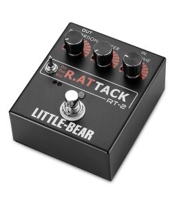 Pedal de Distorsión para Guitarra Bajo Little Bear 3 RAT