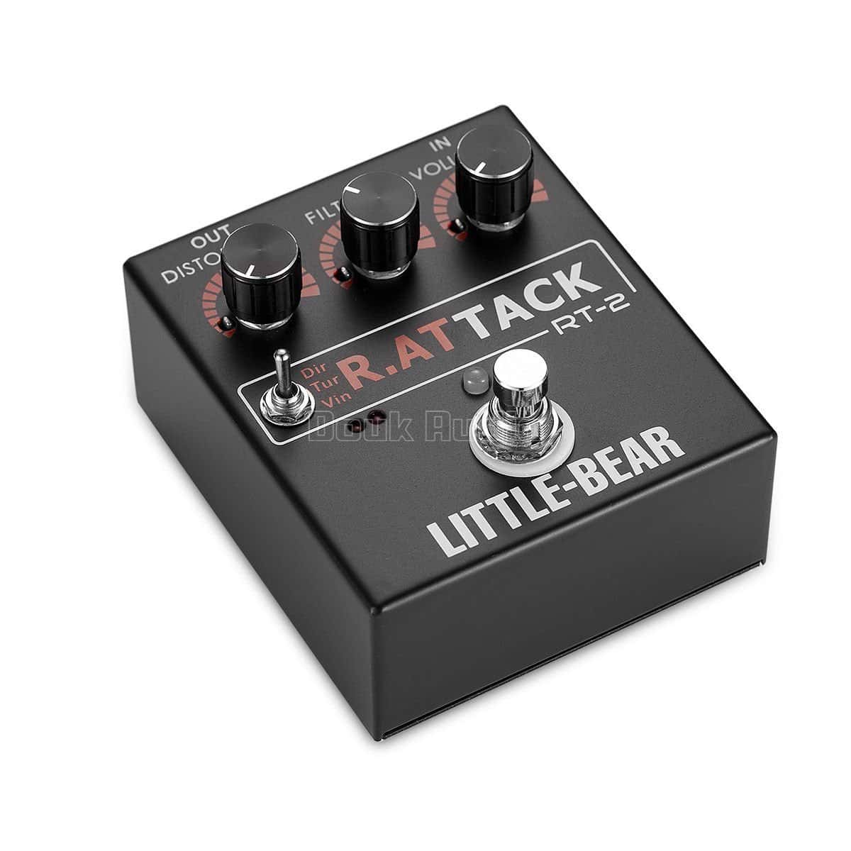 Pedal de Distorsión para Guitarra Bajo Little Bear 3 RAT - Imagen 3