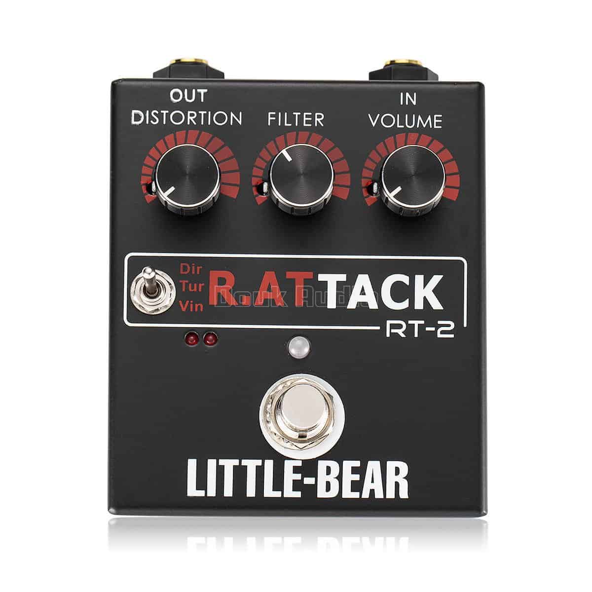 Pedal de Distorsión para Guitarra Bajo Little Bear 3 RAT - Imagen 5