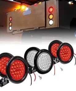 Kit de luces de remolque TRUE MODS 4 rojas + 2 blancas