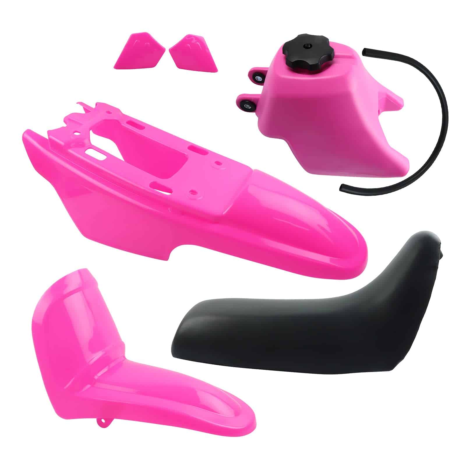 Kit de Plástico para Yamaha PW50 Body Seat Gas Tank - Rosa