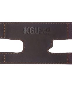 Protector de válvula de trompeta de KGUBrass en cuero marrón