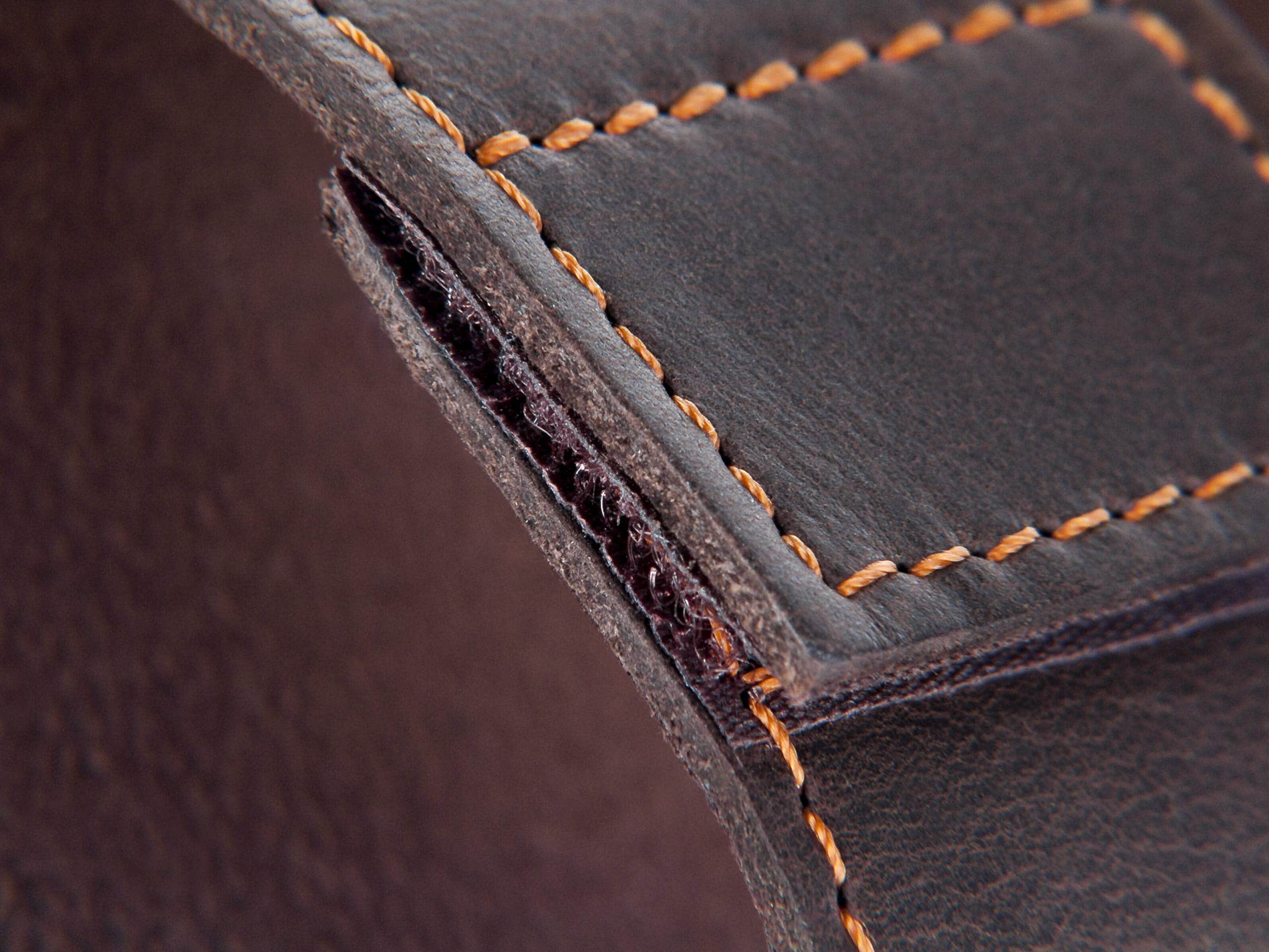 Protector de válvula de trompeta de KGUBrass en cuero marrón - Imagen 4