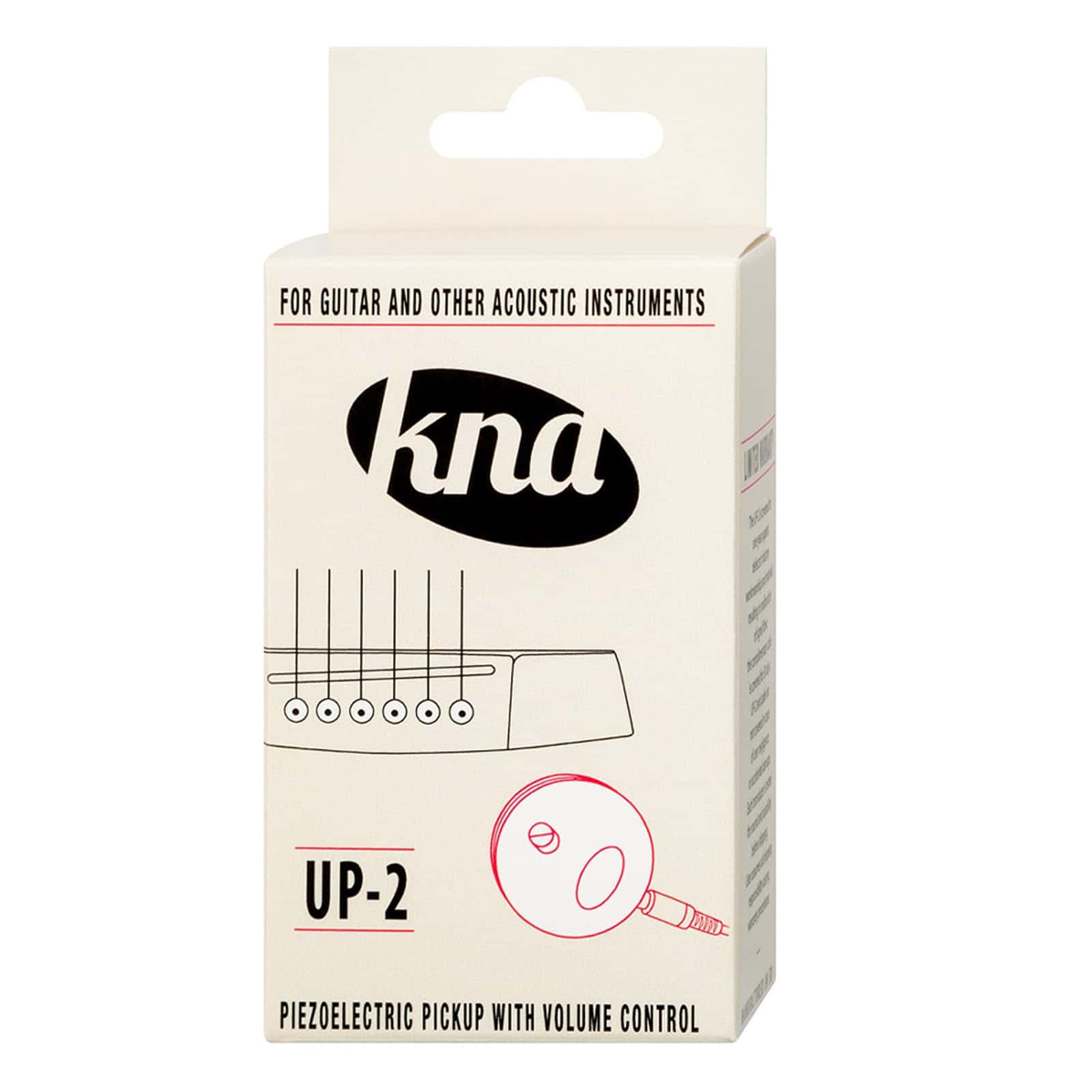 Pastilla de Guitarra Piezo KNA UP-2 Universal Stick-On - - Imagen 7