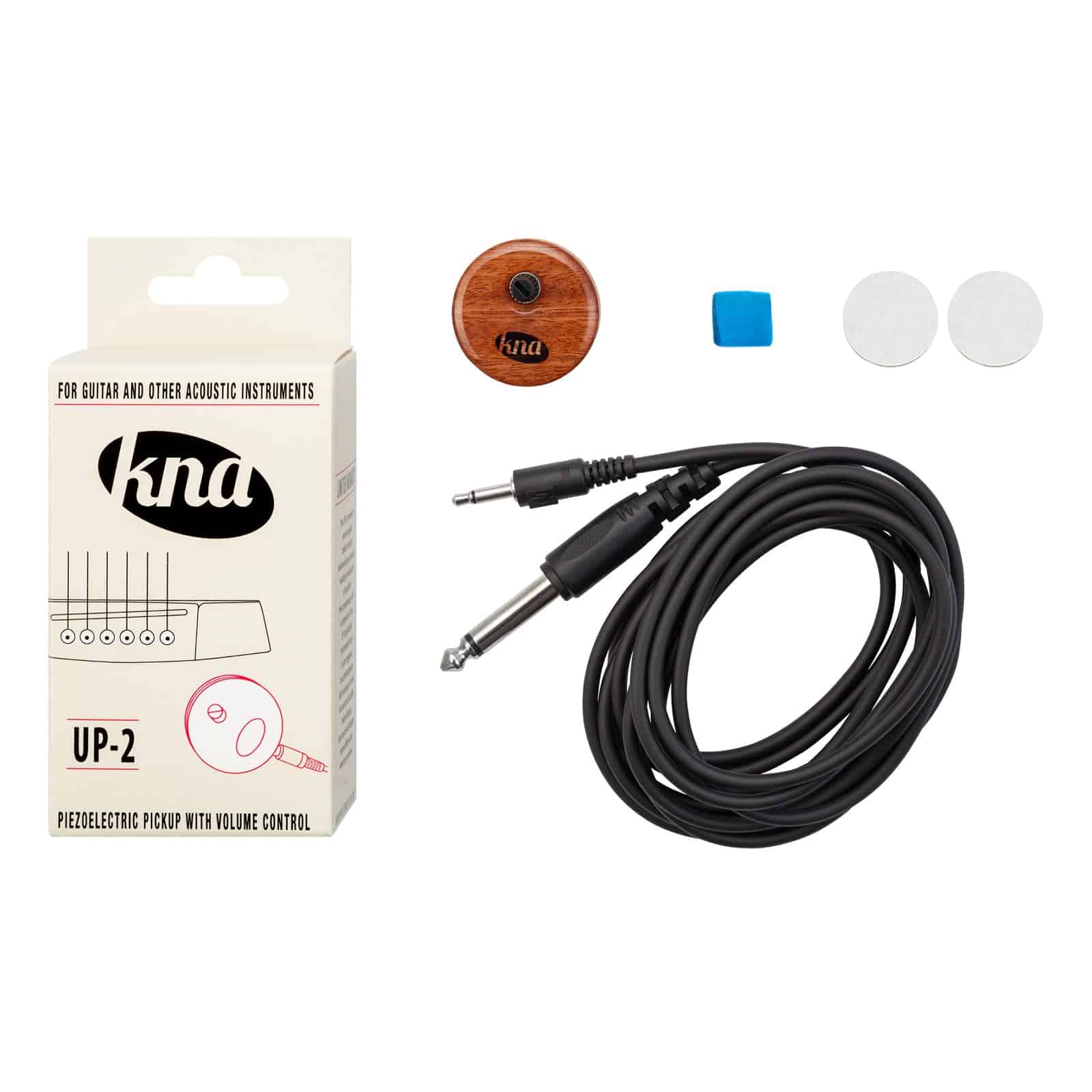 Pastilla de Guitarra Piezo KNA UP-2 Universal Stick-On - - Imagen 6
