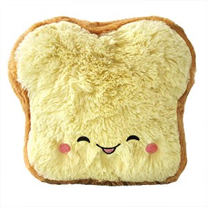Peluche de Pan de Blandito Mini/Almohada de Comida - 7" - Imagen 3