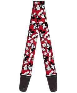 Correa de guitarra Buckle-Down - Mickey Mouse Poses