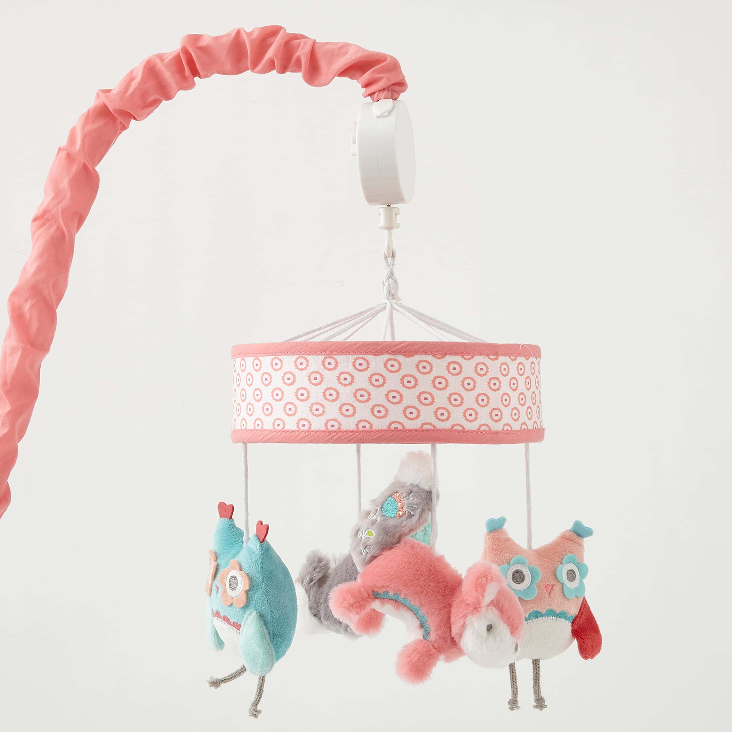Móvil de cuna musical giratorio Levtex Baby - Osos y Buhos