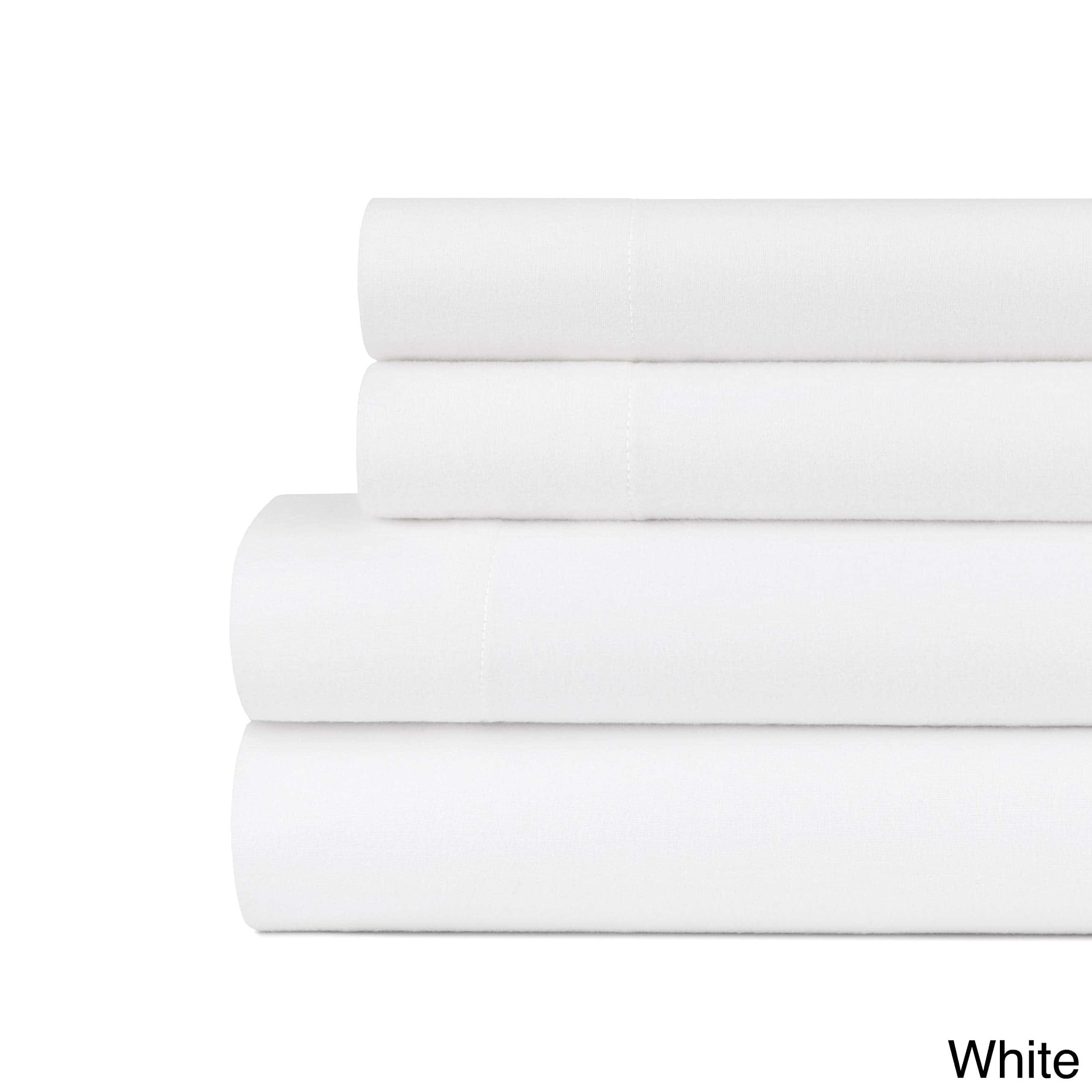 Juego de sábanas de franela Briarwood Home, 100% algodón