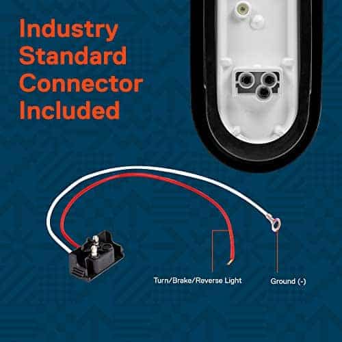 Kit de luces traseras para remolque LED ovaladas TRUE MODS - Imagen 4