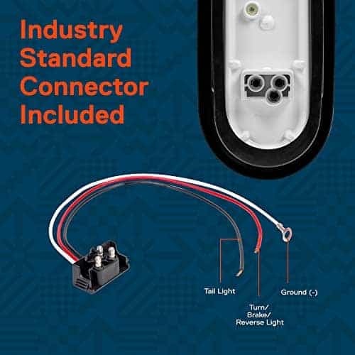 Kit de luces traseras para remolque LED ovaladas TRUE MODS - Imagen 3
