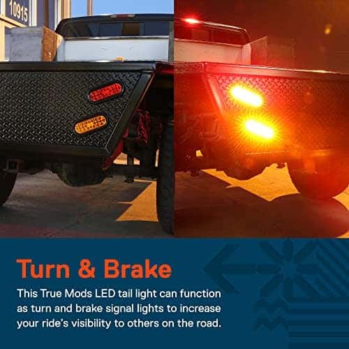 Kit de luces traseras para remolque LED ovaladas TRUE MODS - Imagen 5