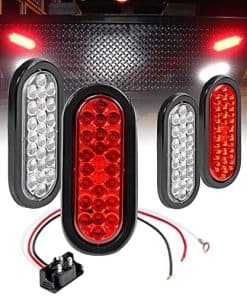 Kit de Luces Traseras de Remolque LED Ovaladas 6'' TRUE