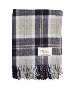 Manta de lana escocesa de viaje The Scotland Kilt Company -