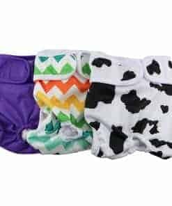 Pañal para Perros Hembra Reutilizable Lavable Duradero