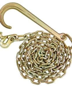 Cadena de Remolque VULCAN con Gancho en J Forjado de 15