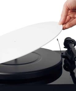 Tapete de Tocadiscos de Acrílico - 11.75" Blanco Tapete de