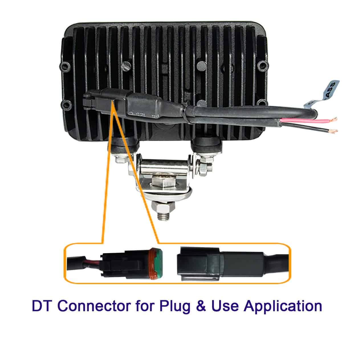 Faros de trabajo LED rectangular súper brillantes para - Imagen 6