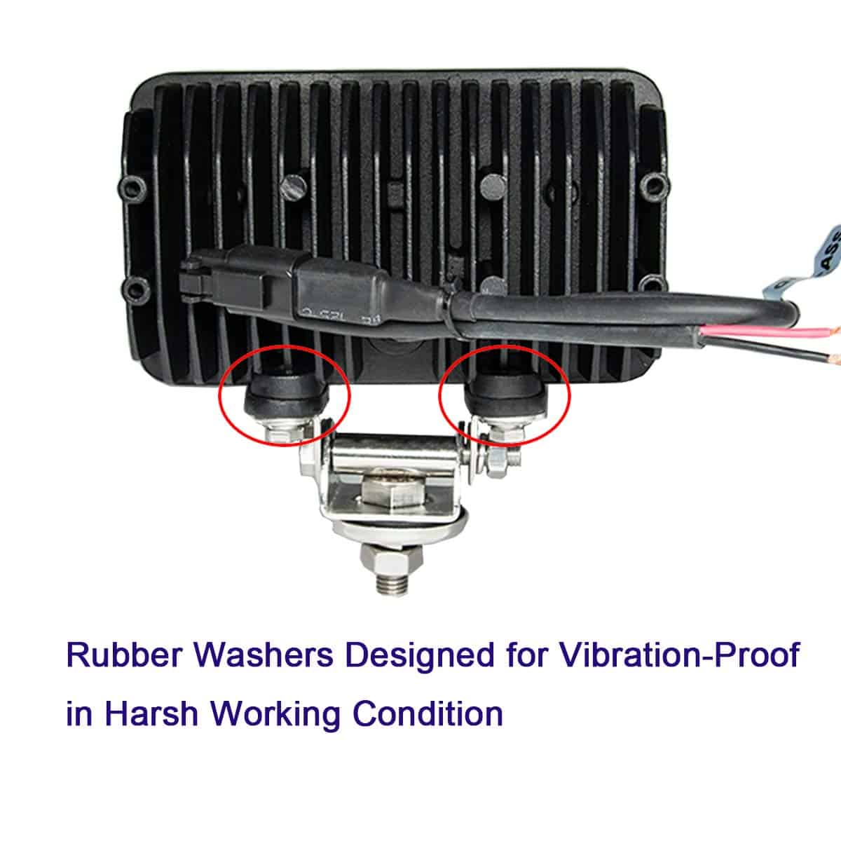 Faros de trabajo LED rectangular súper brillantes para - Imagen 7