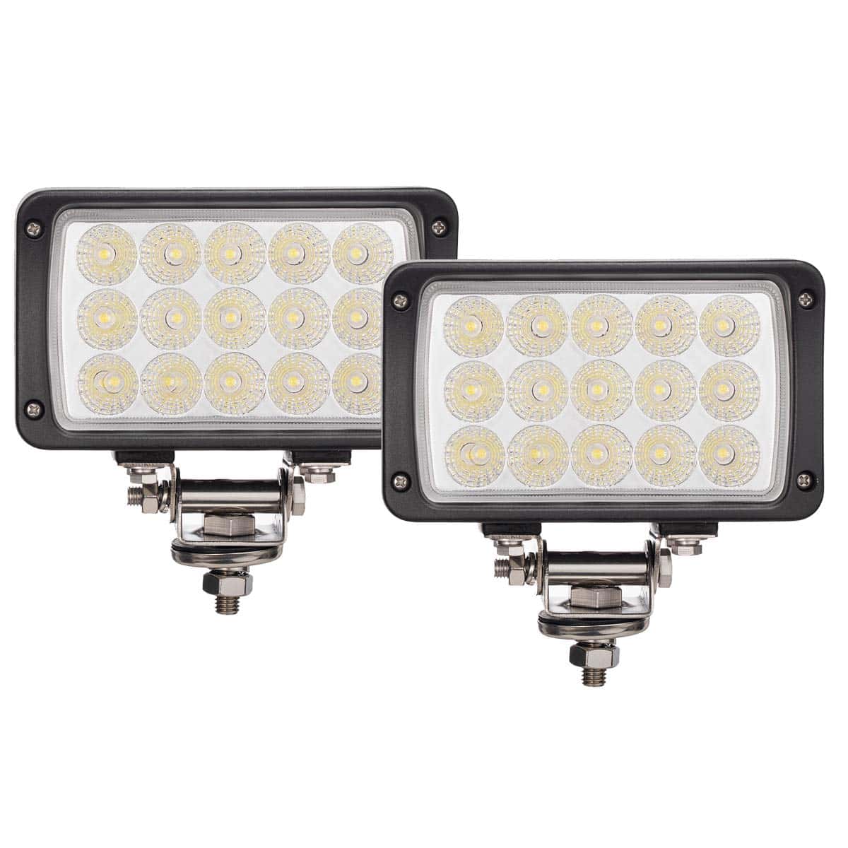 Faros de trabajo LED rectangular súper brillantes para - Imagen 5