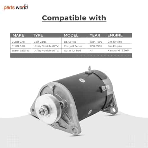 Generador de Arranque de 12V para Carrito de Golf Club CAR - Imagen 10