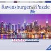 Rompecabezas Ravensburger Manhattan Lights Panorama de 1000