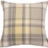 Fundas de cojín a cuadros McAlister Textiles Mimosa Yellow
