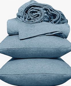 Juego de sábanas de punto jersey Heather de Briarwood Home