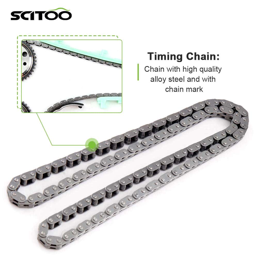 Kit de Cadena de Tiempo del Motor SCITOO TK10249 Reemplazo - Imagen 7
