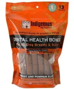 Hueso Dental de Zanahoria y Calabaza para Perros de todas